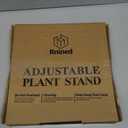 Adjustable Plant Stand Indoor,Bamboo Mid Century Modern Plants Stands, Stable Plant Holder,Fit 8 9 10 11 12 inch Pots (Pot & Plant Not Included) (walnut)