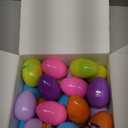 24 Pack Prefilled Easter Eggs with Toys Inside, Easter Basket Stuffers with Pop Fidget Toys Bulk Party Favors, 3D Stress Ball Toys, Egg Fillers, Classroom Prizes Stocking Stuffers for Adults Toddler