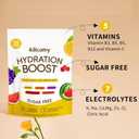 Sugar Free Electrolyte Powder Packets, 5 Vitamins & 7 Electrolytes for Fast Hydration, Keto Friendly, Non-GMO, Certified Vegan, 30 Sticks (EXP 01/14/27)