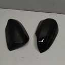 Motoforti 1 Pair Door Wing Mirror Cover for Toyota Camry Corolla Yaris 2012-2019 Left Right Outside Rearview Mirror Shells Cap Housing for Toyota Yaris Gloss Black