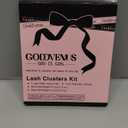 Goddvenus Wispy Lash Clusters Kit Cluster Eyelash Extensions Natural Lash Extension Kit C Curl Fluffy Individual Eyelashes with Bottom Lashes Clusters Waterproof Bond and Seal DIY at Home