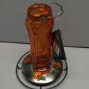 Perky-Pet PP8135 Vintage Carnival Glass Oriole Feeder, Orange
