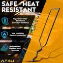 AZ4U Range Oven Bake Element Replacement For Maytag MER8674AW0 MER8700DS1 MER8674AS0 MER8775AB0 MER8680BS0 MER8775AS0 MER8674AB0 MER8880AS0 MER8680BW0 MER8700DE1 MER8880AB0 MER8680BB0 MER8700DS0 Stove