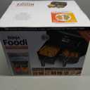 Ninja DZ201 Foodi 8 Quart 6-in-1 DualZone 2-Basket Air Fryer with 2 Independent Frying Baskets, Match Cook & Smart Finish to Roast, Broil, Dehydrate & More for Quick, Easy Meals, Grey, 8qt
