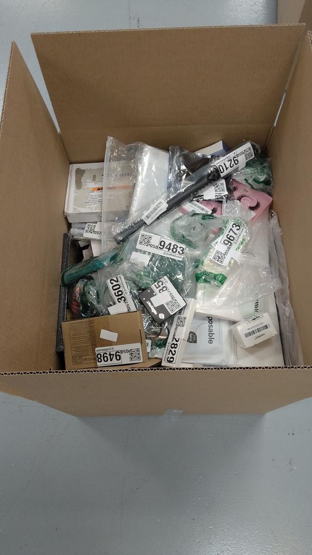 Box of Mixed Items, Retail is Estimated