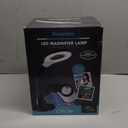 OttLite LED Desk Lamp with Adjustable Magnifier, Prevention Series - Designed to Reduce Eyestrain - Adjustable Flexible Neck, 4 Brightness Settings & Touch Controls - Crafting, Reading & Studying (Black)