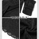 FEMLE Women Glitter Sheer Foldover Tube Tops Sparkly Off The Shoulder Mesh Ruched Puff Sleeve Strapless Top Concert Outfit Black