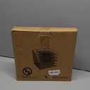 Desk Organizers and Accessories, 5-Tier Paper Letter Tray Organizer with File Holder, Desktop Organizer for Office Supplies (Black) (12" x 12" x 12")