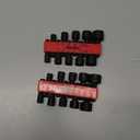 NEIKO 10068A Nut Driver Set, For Impact Drill and Driver, 20 Piece, 1/4 Hex Small Nut Driver Bit Set, Metric and Standard, 4-12 mm & 5/32-1/2, CR-V Steel, Nutsetter Driver Bits