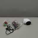 Feit Electric Smart Garage Door Camera, 2-Way Audio, Live Streaming, Human Motion Detection, 24/7 Recording, Infrared Night Vision, Remote Closure & Alerts, Alexa/Google Asst Compatible, CAM/GAR/WiFi (White)