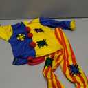 Fun World Costumes Baby Girl's Big Top Clown Toddler Costume (Large (3T-4T), Yellow)