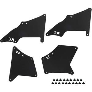 Splash Guard Fender Liner Shields with Clips Compatible with 2003-2020 Toyota 4 Runner 2007-2014 FJ Cruiser 2010-2018 Lexus GX460 2003-2009 Lexus GX470- Replaces 53735-35150, 53886-35020