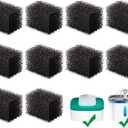 10 Pack Cat Water Fountain Sponges Replacement, Foam Filters for 92oz/2.8L Pet Fountain