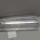 10 Pairs of 20 Inch Hardware 3-Section Full Extension Ball Bearing Side Mount Drawer Slides,100 LB Capacity Drawer Slide (Zinc Plated)