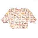 Tiny Twinkle Long Sleeve Bib for Babies & Toddlers | Waterproof Smock Bib for Eating | Machine Washable & Mess-Proof Feeding Essentials | Newborn Shower Gift (Flutter, 624M)