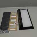 Solar Address Sign, Lighted Address Plaque Outdoor Waterproof, Illuminated Address Numbers, House Numbers for Outside