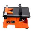 7 inch Wet Tile Saw, PeakPursuit 6500 RPM & Pure Copper Motor, Bevel cuts tile from 0 to 45, Tile Cutter Wet Saw with Water Reservoir for Cutting Tiles and Stones, for DIY Enthusiasts
