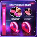 GIFTINBOX 12/6 PCS LED Light Up Bracelets for Kids Adults, LED Glow Flashing Arm Wrist Bands, Glow in The Dark Party Supplies for Night Events, Festivals. Party Favors For Concerts Rave Sports