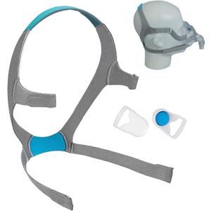Airfit F20 Headgear Medium with Clips, Replacement CPAP Mask Headgear Straps with Clips CPAP Supplies for Airfit/AirTouch F20 (Without Mask) (1-pack)
