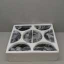 8 Pack Black Modern LED Wall Sconce Indoor Wall Lights Hardwired Up and Down Wall Mount Light for Living Room Bedroom Corridor Hallway Conservatory Warm White 3000K(with G9 Bulbs)