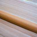 CrocSee 4ft Self-Adhesive Floor Cord Cover for Wires, Low Profile Cord Hider Cable Management, Trimmable PVC Cord Protector - Cord Cavity = 0.47" (W) x 0.29" (H) - Wood Brown