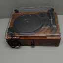 Vinyl Record Player Wireless Turntable with Builtin Speakers and USB BeltDriven Vintage Phonograph Record Player 3 Speed for Entertainment and Home Decoration