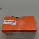 BERIBES Bluetooth Headphones Over Ear, 65H Playtime and 6 EQ Music Modes Wireless Headphones with Microphone, HiFi Stereo Foldable Lightweight Headsets, Deep Bass for Home Office Cellphone PC Ect. (Orange red)