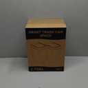 2 Pack 2.7 Gal Bathroom Trash Can with Lid, Automatic Trash Can Small Smart Garbage Can Touchless, Slim Motion Sensor Waterproof Plastic Trash Bins for Bedroom Office Kitchen Toilet (White)