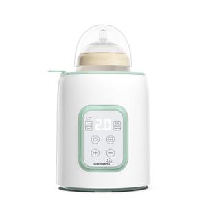 GROWNSY Baby Bottle Warmer, 8-in-1 Fast Baby Milk Warmer with Timer for Breastmilk or Formula, Accurate Temperature Control, 24H Keep, Food Heater & Defrost BPA-Free Bottle Warmer for All Bottles - Green