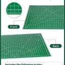 Self Healing Cutting Mat, 23" x 35", Double-Sided Rotary Cutting Mat for Sewing, Quilting, Scrapbooking, Fabric & Craft Cutting Board, (A1), Green