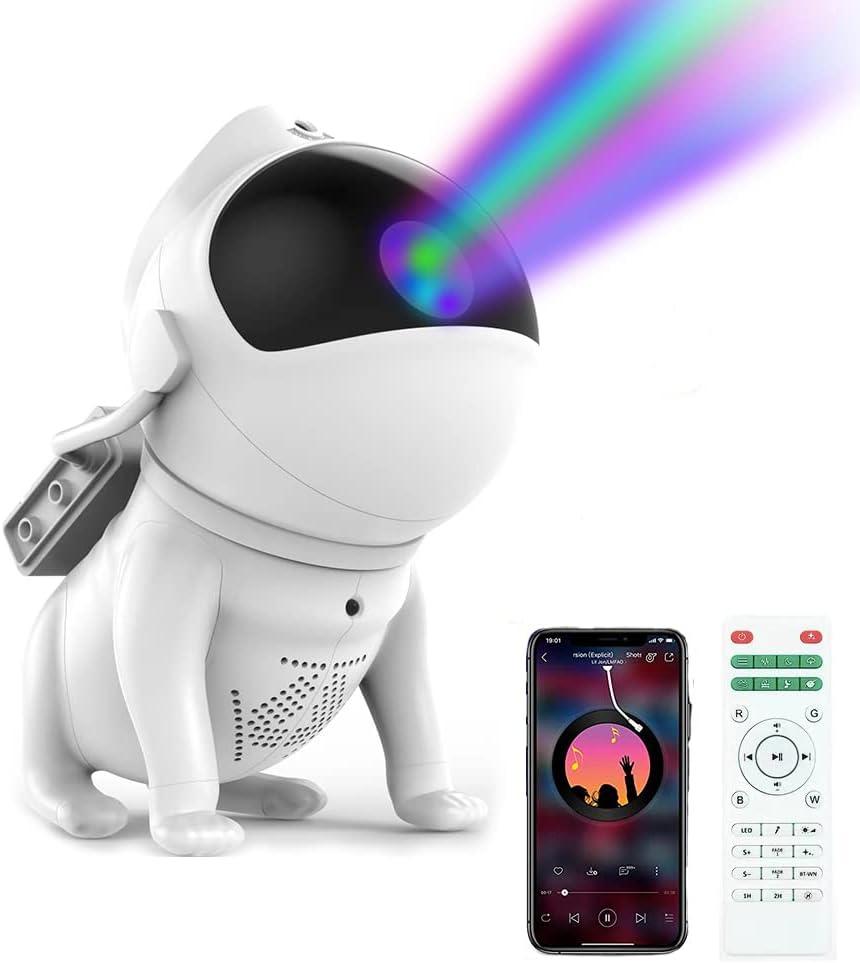 SFOUR Galaxy Projector, Star Galaxy Lights Projector 2.0 with Large Coverage Area for Bedroom, Ideal for Kids Adults Home Party Ceiling Decor Christmas Gift (Gray)