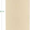 Stonebriar Unscented Pillar Candles 80 Hour Burn Time, Long-Lasting Wax Candles for Weddings, Holidays, Home Dcor & Special Events, Pack of 3, Ivory, 3" x 8"