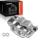 A-Premium Disc Brake Caliper Assembly with Bracket Compatible with Select Ford and Mercury Models - Explorer/Mountaineer 2006-2010, Explorer Sport Trac 2007-2010, 4.0L/4.6L - Front Right Passenger