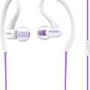 Koss KSC32i V Sport Clip Headphones, Violet