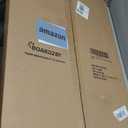 Board2by Monthly Chalkboard Calendar & Cork Board Combo, 24" x 36", Magnetic, Wall Mounted, Blackboard for Office, Kitchen, School, Home (Rustic Brown)