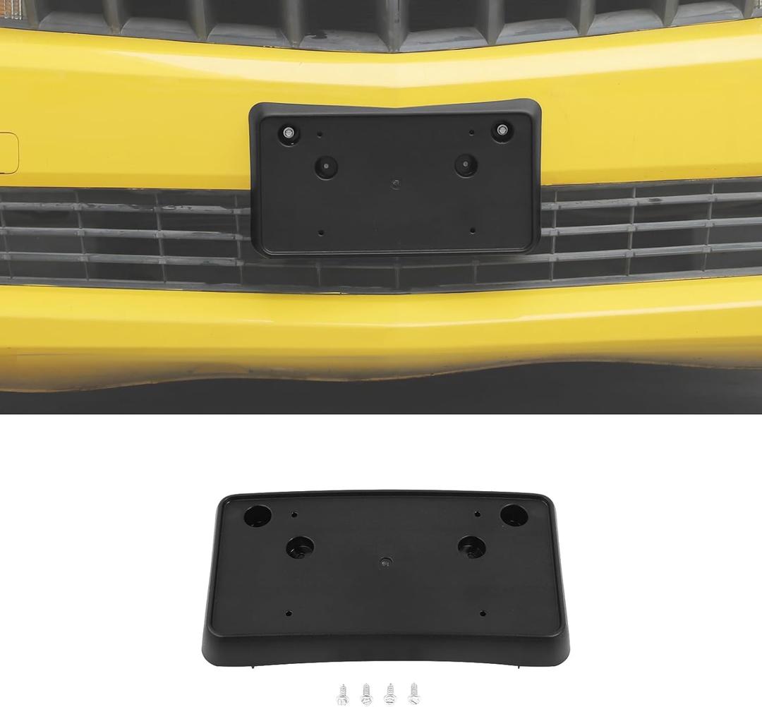 Front License Plate Bracket Holder Mount Frame Compatible with Chevy Camaro 2010-2015