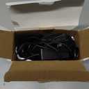 Moist Heat Sinus Pressure Relief Mask with 3 Heat Settings, Extra Large Face Heating Pad for Eyes, Sinusitis, Hormone Migraine, Tension Headache Relief Black