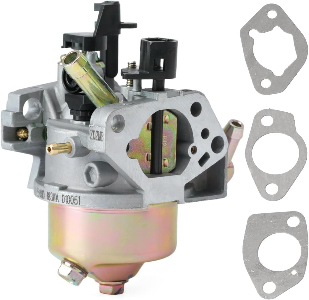 Snowblower Carburetor Compatible with Cub Cadet 3X 26 Snow Blower Model 31AH5DVA756 Carb Assembly Replacement Part with 3 Gaskets
