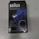 Braun Electric Razor for Men, M60b Mobile Electric Foil Shaver, Washable (1 Count (Pack of 1), Blue)