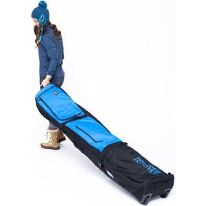 Element Equipment Wheeled Padded Ski Bag Ultimate Double - Premium High End Double Roller Travel Bag
