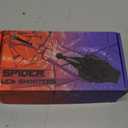 Spider Web Shooter, Real Web Slinger that Actually Shoots for Kids, Cool Toy Things for Superhero Fans (Black)