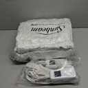 Sunbeam Restful Premium Quilted Heated Mattress Pad - King White