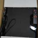 Vibration Plate Exercise Machine, Vibrating Plate Platform for Lymphatic Drainage with 200 Adjustable Speeds, Power Vibration Plate for Weight Loss & Fitness, Supports Weight 450 Lbs (Jet Black)