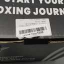 Punching Bag for Adults, 4ft PU Heavy Boxing Bag Set 12OZ Gloves for MMA Muay Thai Kickboxing Training Home Gym, Martial Art (Unfilled) (Black)