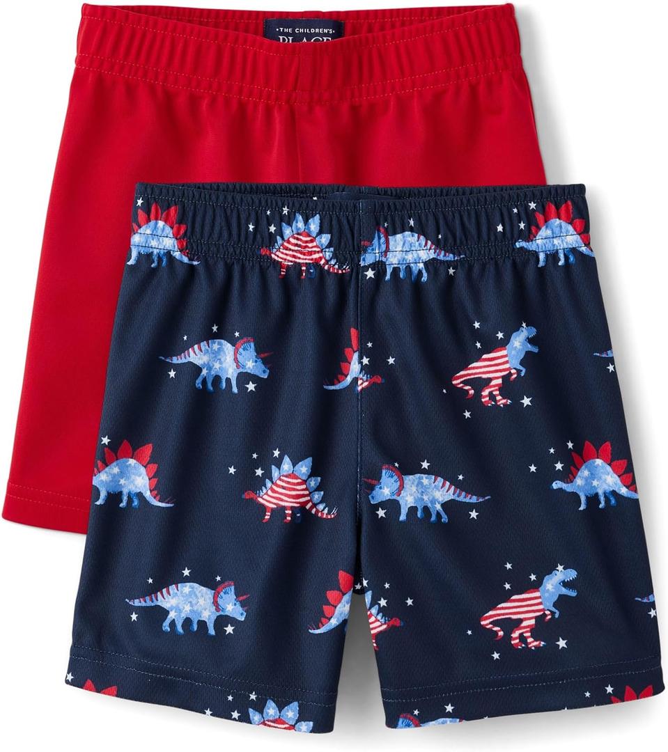 The Children's Place Baby-Boys and Toddler Boys' Athletic Basketball Shorts (M)