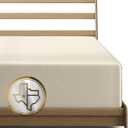 TEXAS LINEN CO. Premium Egyptian Cotton King Size Fitted Sheet Only - 22" Extra Deep Pocket King Fitted Sheet (Ivory), Easy Snug Fit, Soft Cooling Sateen Weave, Luxury Hotel Quality Bottom Sheets