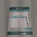 2026-2027 Planner Refills - Planner Refills 2026-2027, JUL 2026 - JUN 2027, 5-1/2" x 8-1/4", A5 Planner Inserts, 26-27 Planner Weekly and Monthly with 7-Hole Punched, Colorful Tabs - Dreaming Moon