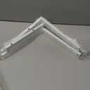 Liuoud Under Sink Organizer 2 Pack, 2 Tier Slide Out Large Capacity Height Adjustable Under Sink Organizers and Storage for Kitchen Bathroom Cabinet, White