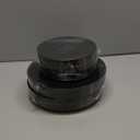 PULOTE 100PCS Black Plastic Plates Disposable - Premium Heavy Duty 50 Black Dinner, 50 Dessert/Salad Plates - Ideal for Party, Halloween