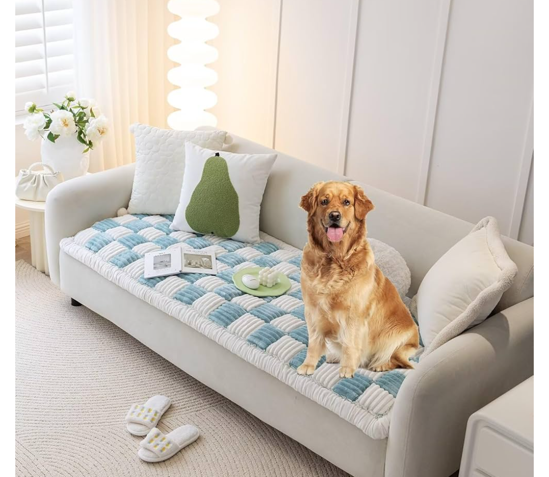 Dog Couch Cover Protector, Dog Couch Coves for Sofa, Couch Cushion for Dogs Washable, Pet Mat Bed Couch Covers for Large Dogs